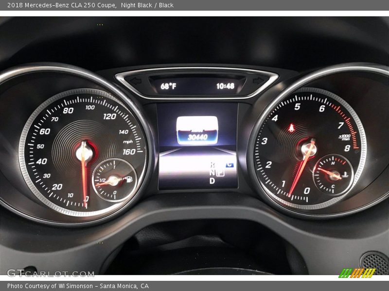 Night Black / Black 2018 Mercedes-Benz CLA 250 Coupe