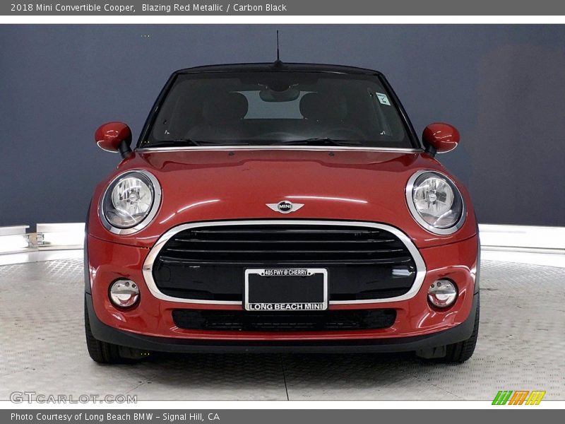 Blazing Red Metallic / Carbon Black 2018 Mini Convertible Cooper