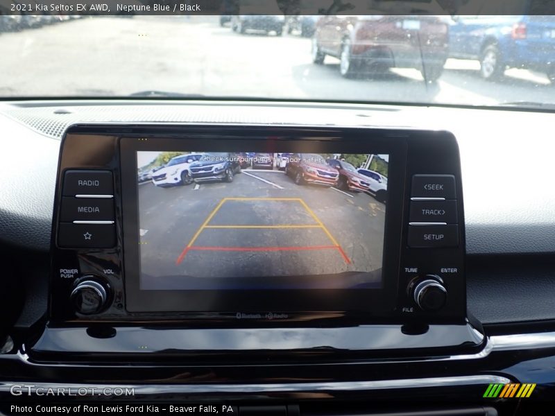 Neptune Blue / Black 2021 Kia Seltos EX AWD