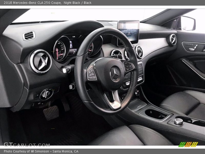 Night Black / Black 2018 Mercedes-Benz CLA 250 Coupe