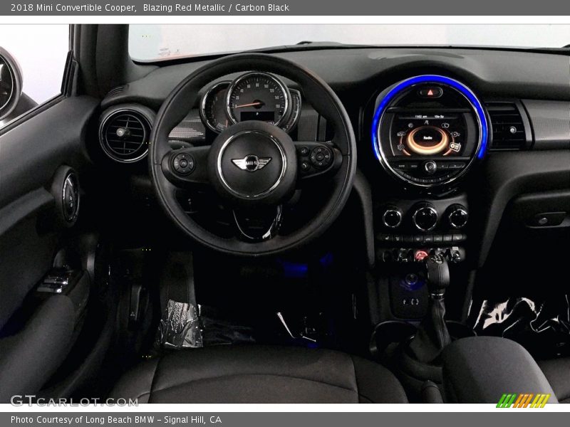 Blazing Red Metallic / Carbon Black 2018 Mini Convertible Cooper