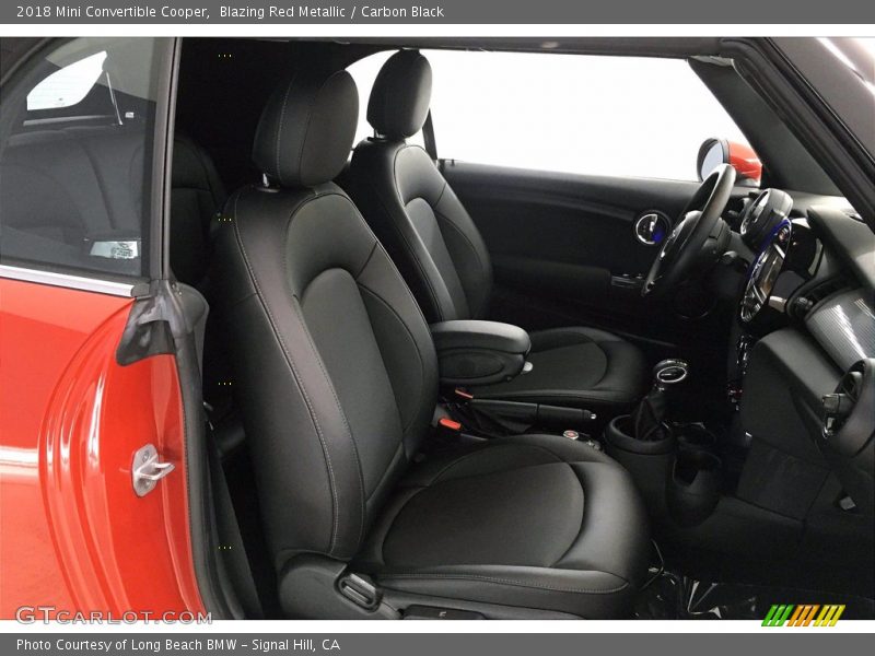 Blazing Red Metallic / Carbon Black 2018 Mini Convertible Cooper