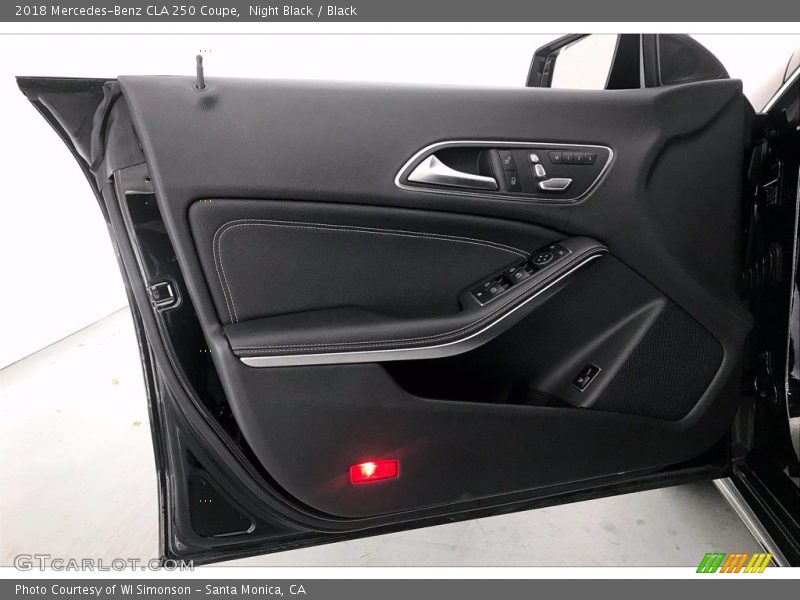 Night Black / Black 2018 Mercedes-Benz CLA 250 Coupe