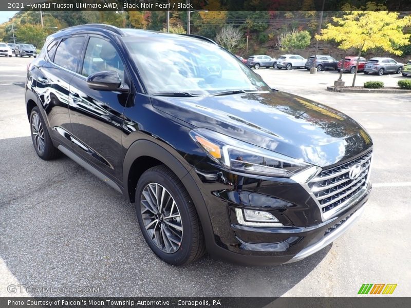 Black Noir Pearl / Black 2021 Hyundai Tucson Ulitimate AWD