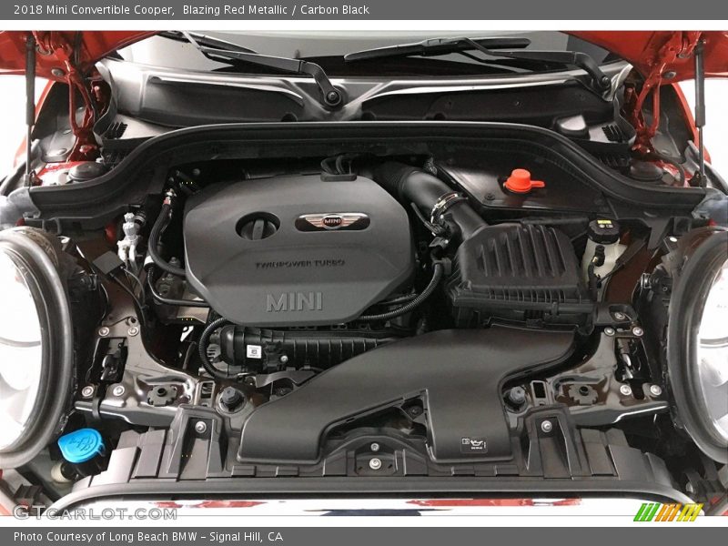  2018 Convertible Cooper Engine - 1.5 Liter TwinPower Turbocharged DOHC 12-Valve VVT 3 Cylinder