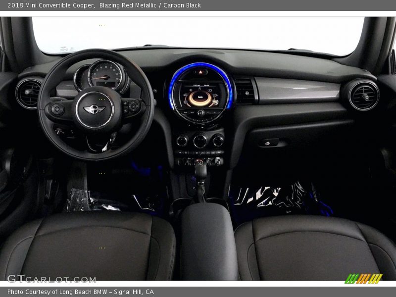 Dashboard of 2018 Convertible Cooper