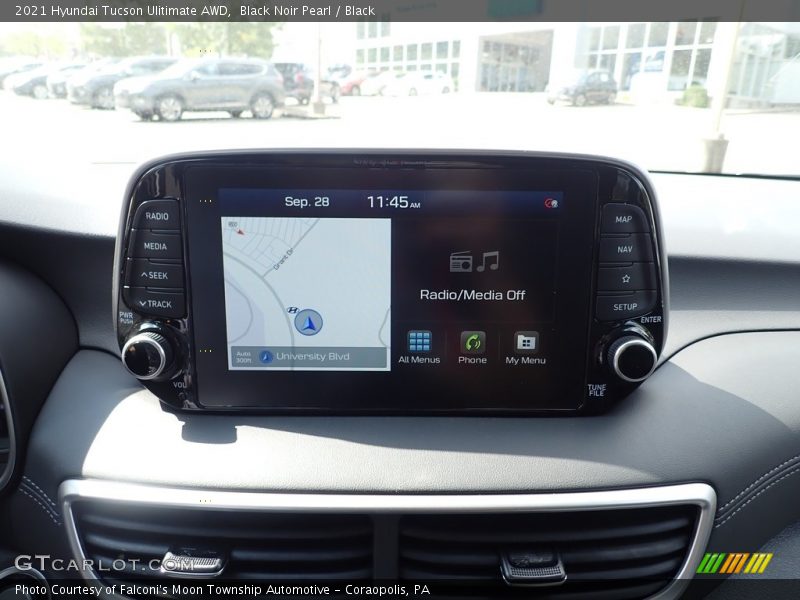 Controls of 2021 Tucson Ulitimate AWD