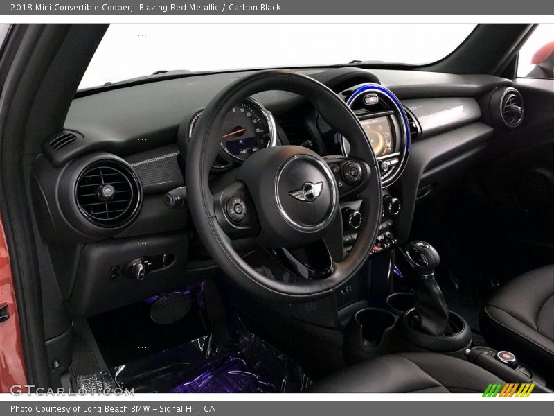 Blazing Red Metallic / Carbon Black 2018 Mini Convertible Cooper