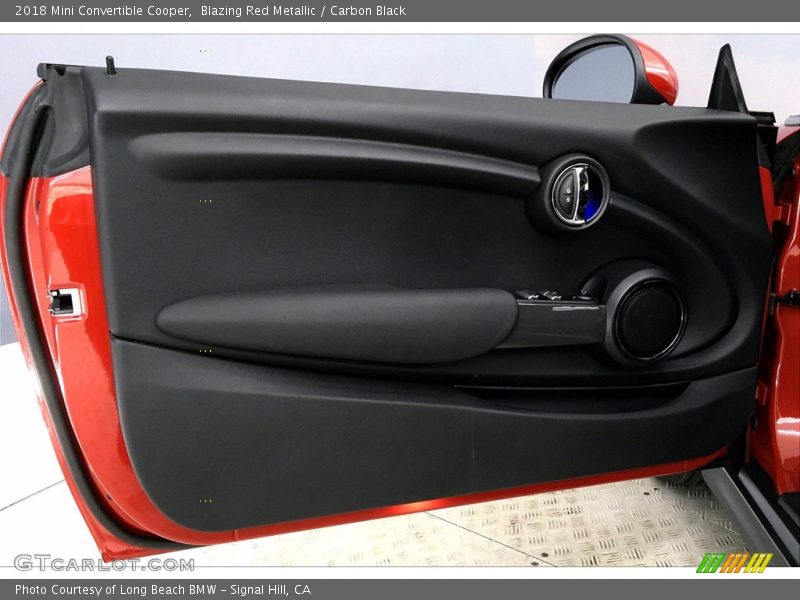 Blazing Red Metallic / Carbon Black 2018 Mini Convertible Cooper