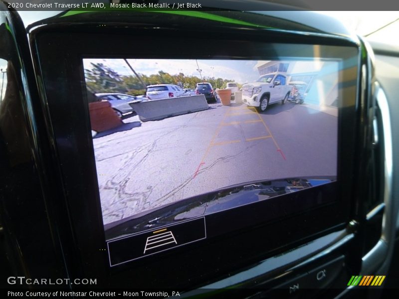 Mosaic Black Metallic / Jet Black 2020 Chevrolet Traverse LT AWD