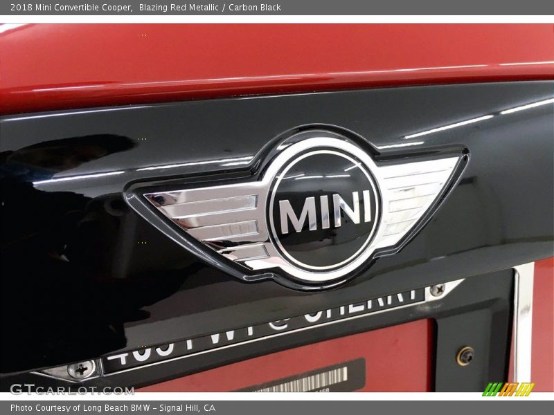 Blazing Red Metallic / Carbon Black 2018 Mini Convertible Cooper