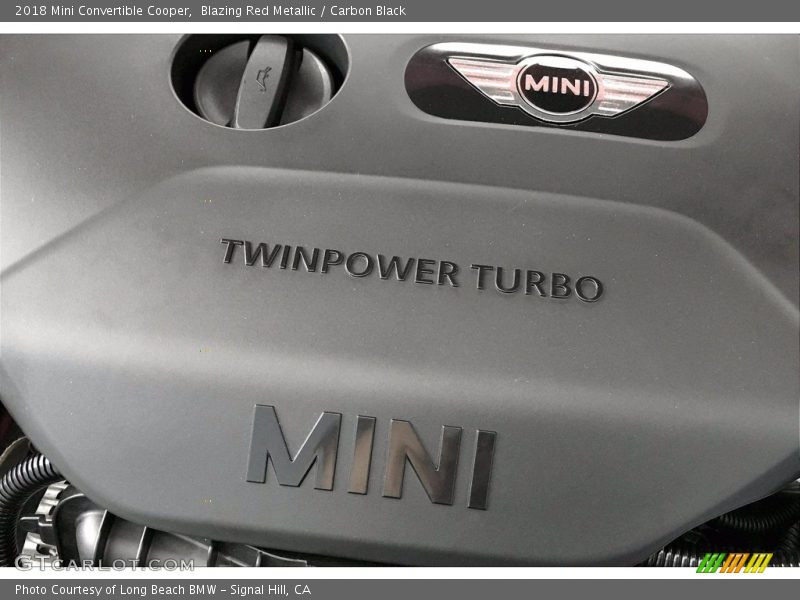 Blazing Red Metallic / Carbon Black 2018 Mini Convertible Cooper