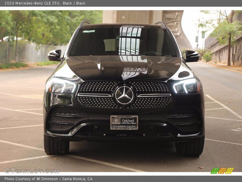 Black / Black 2020 Mercedes-Benz GLE 350