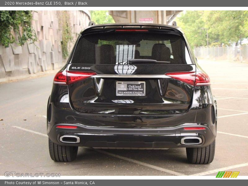 Black / Black 2020 Mercedes-Benz GLE 350