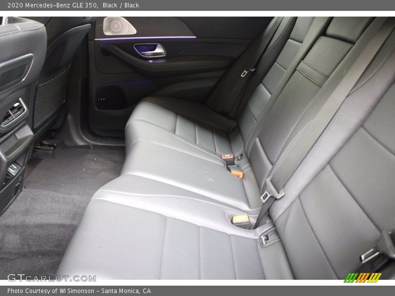 Rear Seat of 2020 GLE 350