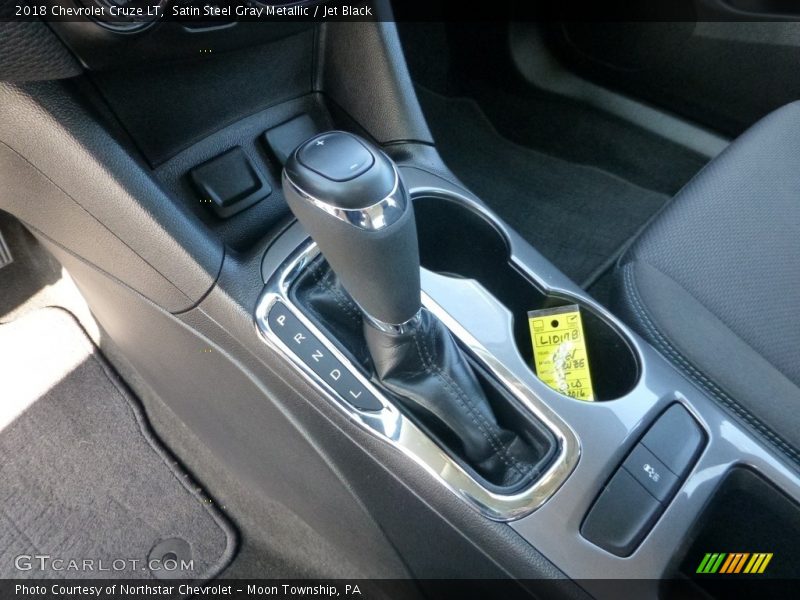 Satin Steel Gray Metallic / Jet Black 2018 Chevrolet Cruze LT