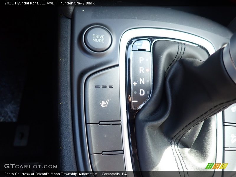 Thunder Gray / Black 2021 Hyundai Kona SEL AWD
