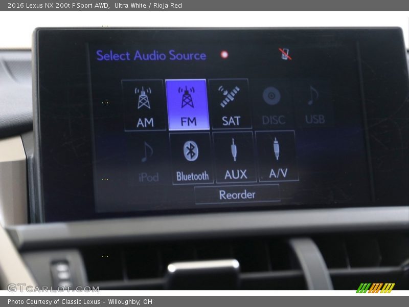 Ultra White / Rioja Red 2016 Lexus NX 200t F Sport AWD
