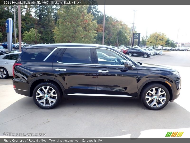 Becketts Black / Black 2021 Hyundai Palisade SEL AWD