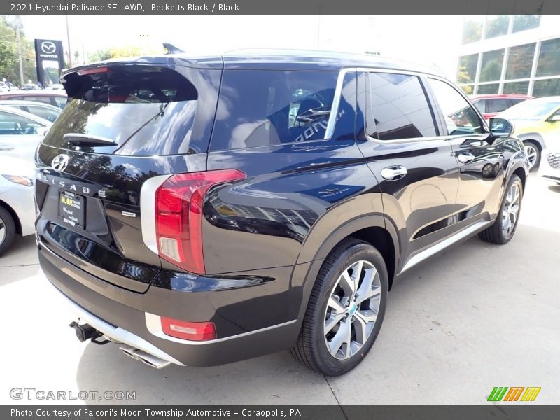 Becketts Black / Black 2021 Hyundai Palisade SEL AWD