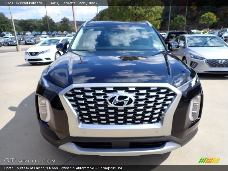 Becketts Black / Black 2021 Hyundai Palisade SEL AWD