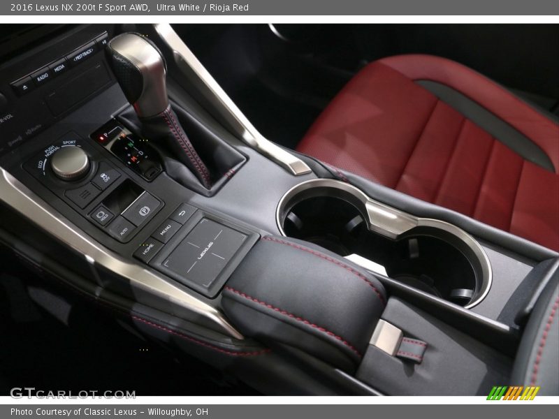 Ultra White / Rioja Red 2016 Lexus NX 200t F Sport AWD