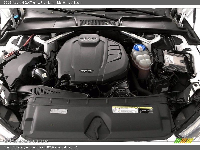  2018 A4 2.0T ultra Premium Engine - 2.0 Liter TFSI Turbocharged DOHC 16-Valve VVT 4 Cylinder