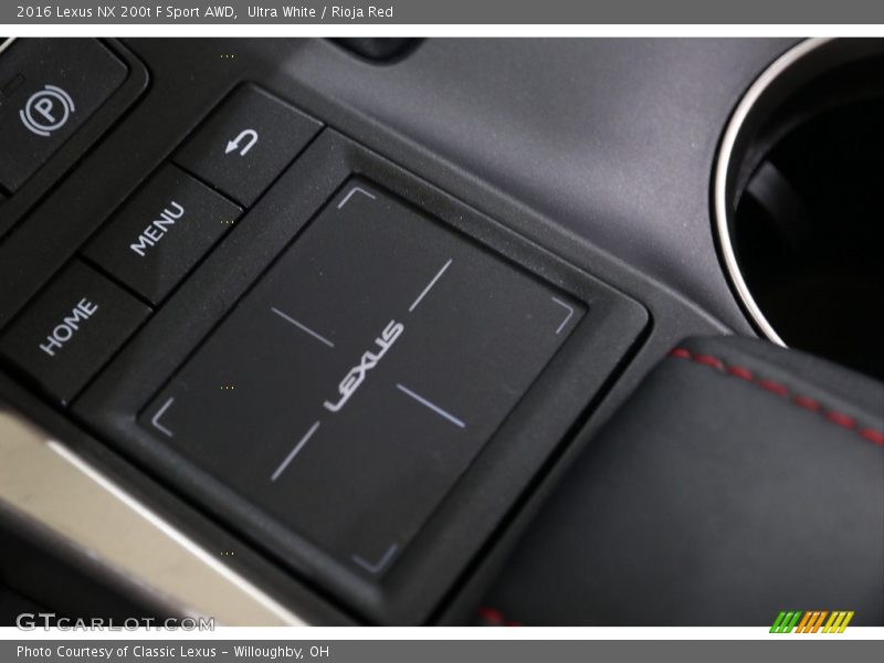 Ultra White / Rioja Red 2016 Lexus NX 200t F Sport AWD