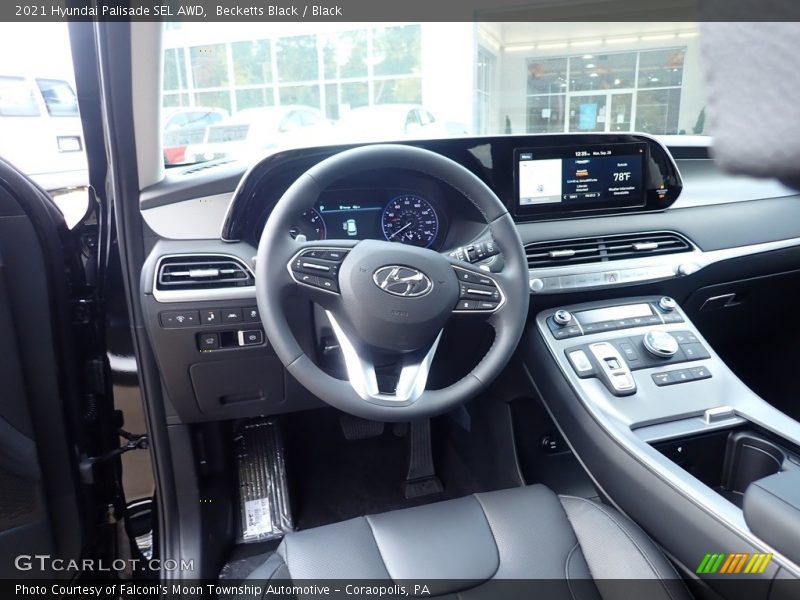 Front Seat of 2021 Palisade SEL AWD