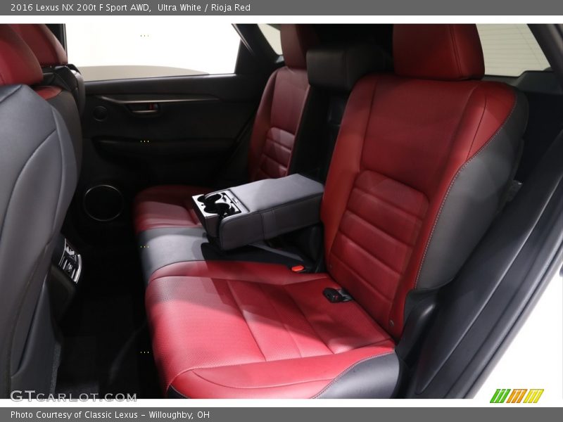 Ultra White / Rioja Red 2016 Lexus NX 200t F Sport AWD