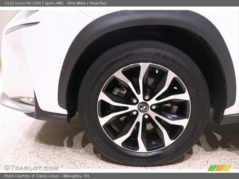  2016 NX 200t F Sport AWD Wheel