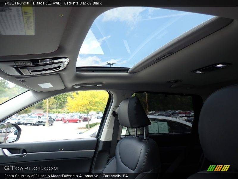 Becketts Black / Black 2021 Hyundai Palisade SEL AWD