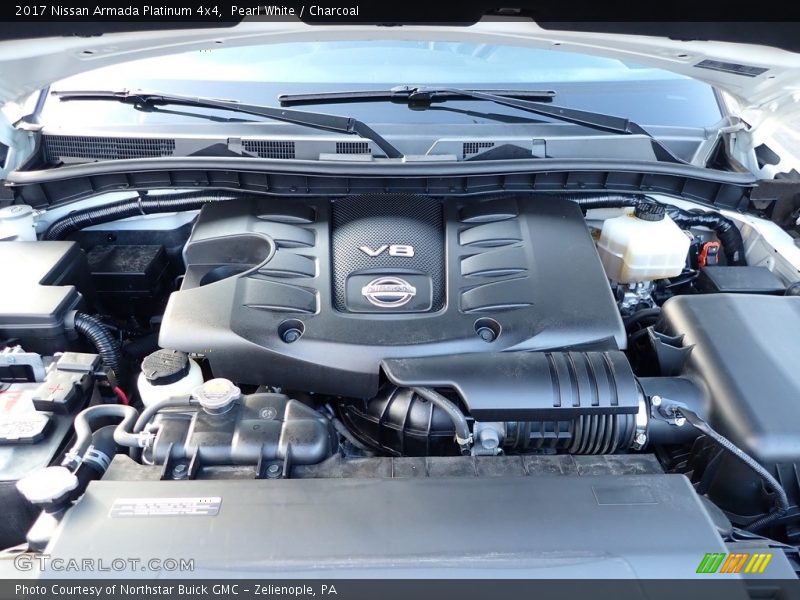  2017 Armada Platinum 4x4 Engine - 5.6 Liter DOHC 32-Valve VVEL V8