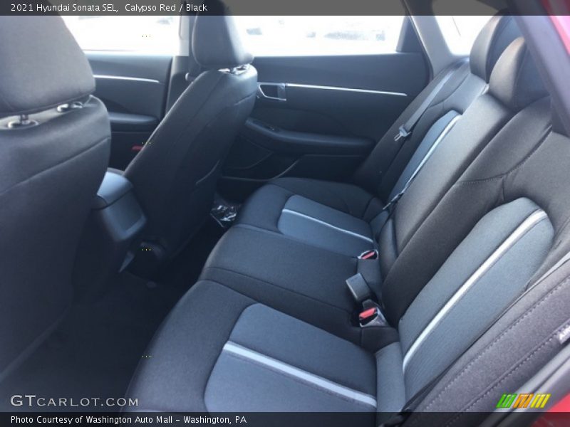 Rear Seat of 2021 Sonata SEL