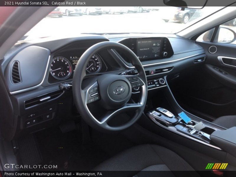 Dashboard of 2021 Sonata SEL