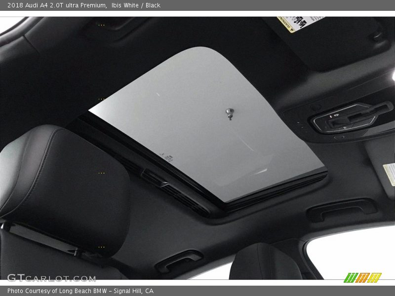 Ibis White / Black 2018 Audi A4 2.0T ultra Premium