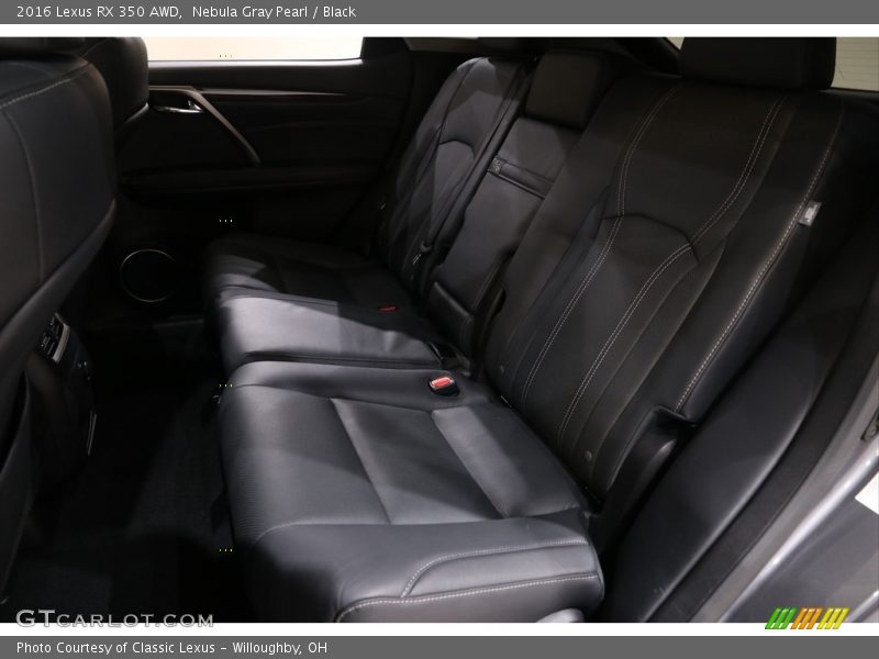 Nebula Gray Pearl / Black 2016 Lexus RX 350 AWD