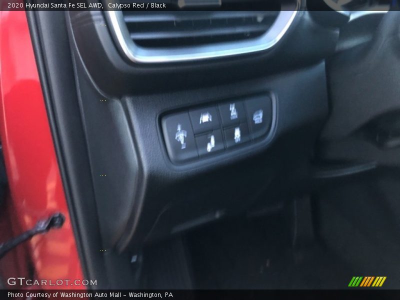 Calypso Red / Black 2020 Hyundai Santa Fe SEL AWD