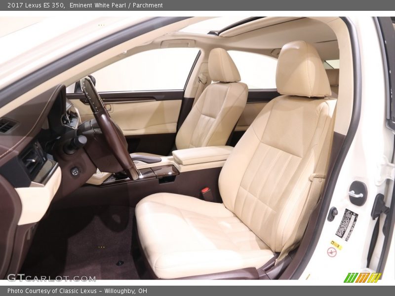 Eminent White Pearl / Parchment 2017 Lexus ES 350