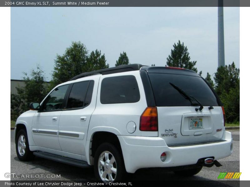 Summit White / Medium Pewter 2004 GMC Envoy XL SLT
