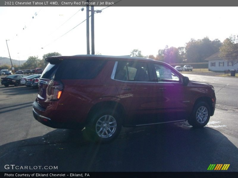 Cherry Red Tintcoat / Jet Black 2021 Chevrolet Tahoe LT 4WD