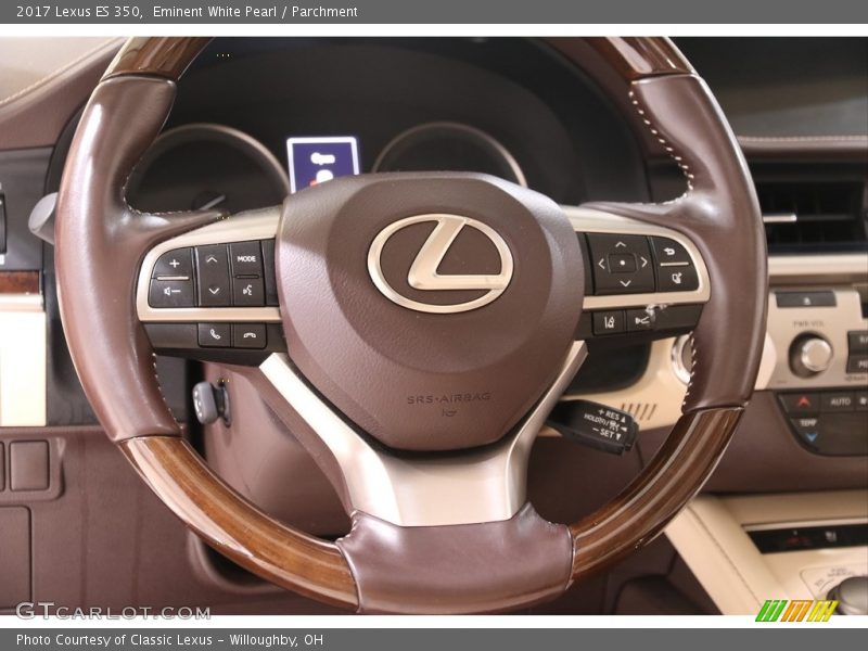 Eminent White Pearl / Parchment 2017 Lexus ES 350