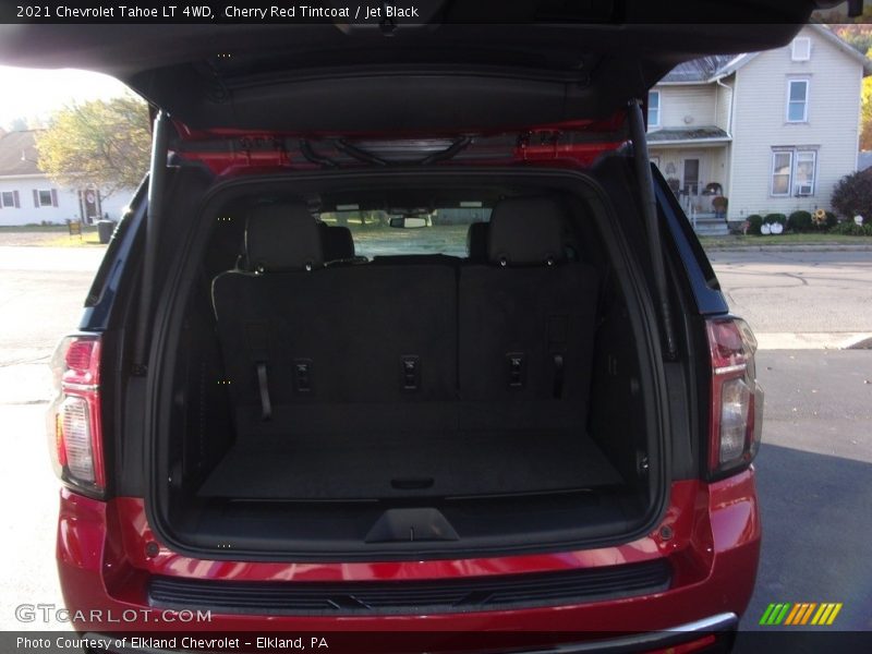 Cherry Red Tintcoat / Jet Black 2021 Chevrolet Tahoe LT 4WD