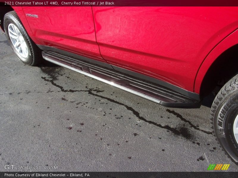 Cherry Red Tintcoat / Jet Black 2021 Chevrolet Tahoe LT 4WD