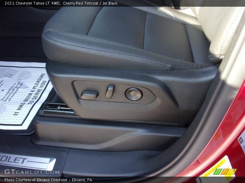 Cherry Red Tintcoat / Jet Black 2021 Chevrolet Tahoe LT 4WD
