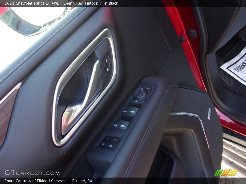 Cherry Red Tintcoat / Jet Black 2021 Chevrolet Tahoe LT 4WD