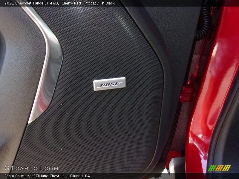 Cherry Red Tintcoat / Jet Black 2021 Chevrolet Tahoe LT 4WD