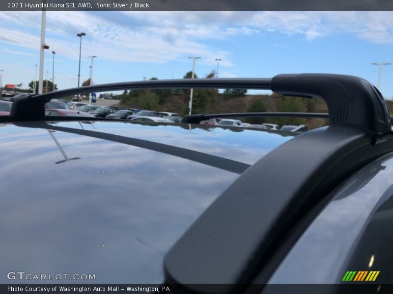 Sonic Silver / Black 2021 Hyundai Kona SEL AWD