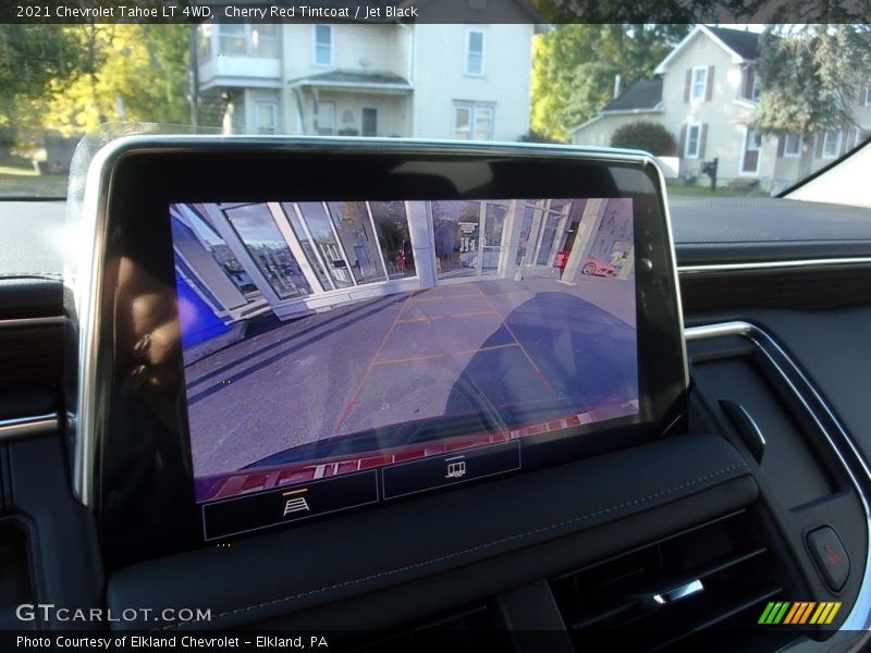Cherry Red Tintcoat / Jet Black 2021 Chevrolet Tahoe LT 4WD