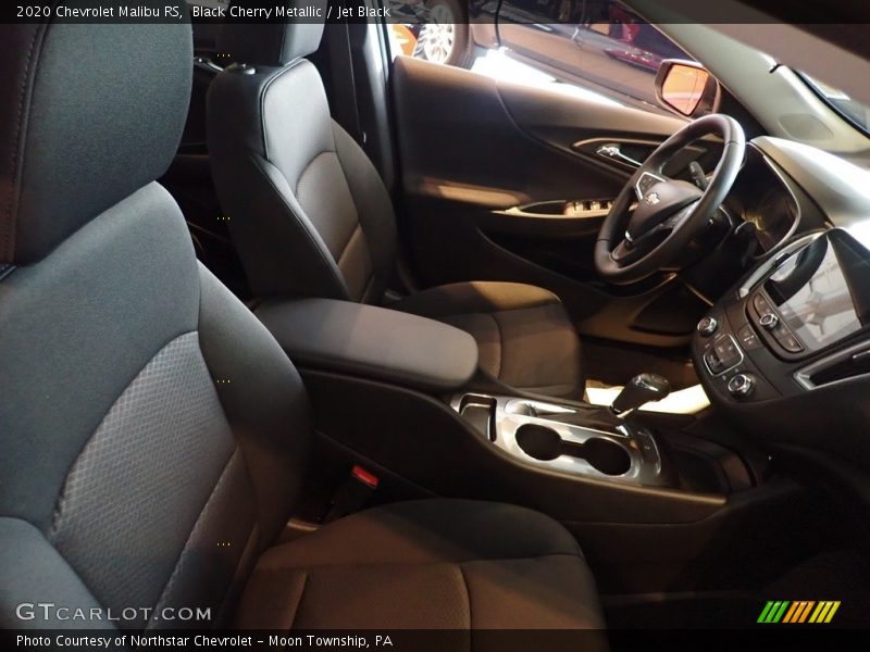 Black Cherry Metallic / Jet Black 2020 Chevrolet Malibu RS